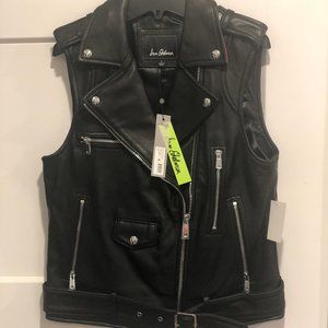 SAM EDELMAN Genuine Leather Vest